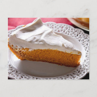 Best Ever Pumpkin Chiffon Pie Recipe Postcard