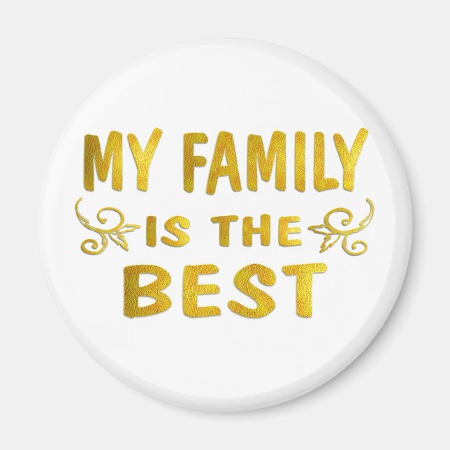 Best Family Magnet (Front)