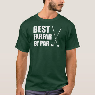 Best Farfar By Par Swedish Grandpa Golf T-Shirt