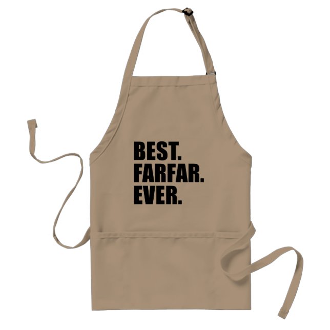 Best Farfar Ever Apron (Front)
