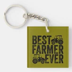 Best Farmer Ever - Farming Lovers Key Ring