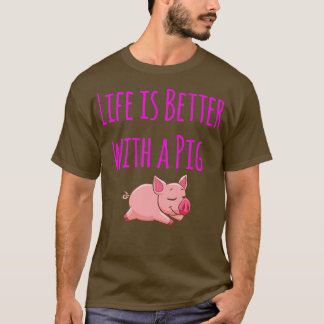 Best Farmers Organic Market Pig Lover Premium295  T-Shirt