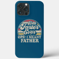 Best Farter Ever Oops I Meant Father Retro Style 