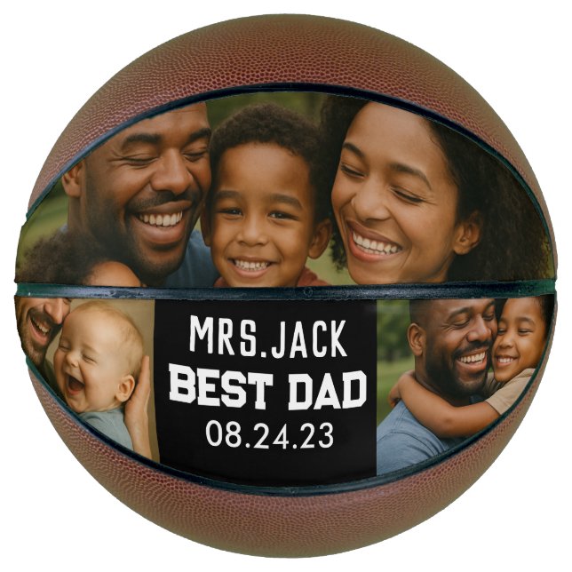 Best Father Ever Basketball – Personalised Father (Front)