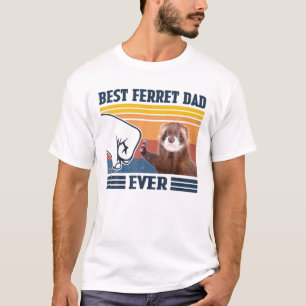 Best Ferret Dad Ever Fathers Day 2021 T-Shirt