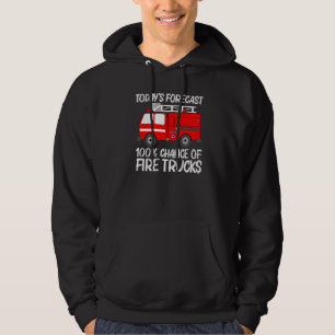 Best Fire Truck For Men Women Fire Truck Firefight Hoodie