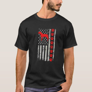 Best Firefighter Dogo Argentino Mum Dad Ever Us Fl T-Shirt