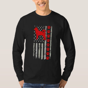 Best Firefighter Norwegian Elkhound Mum Dad Ever U T-Shirt