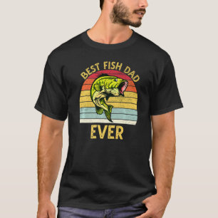 Best Fish Dad Ever Goldfish For Fish Keepers T-Shirt