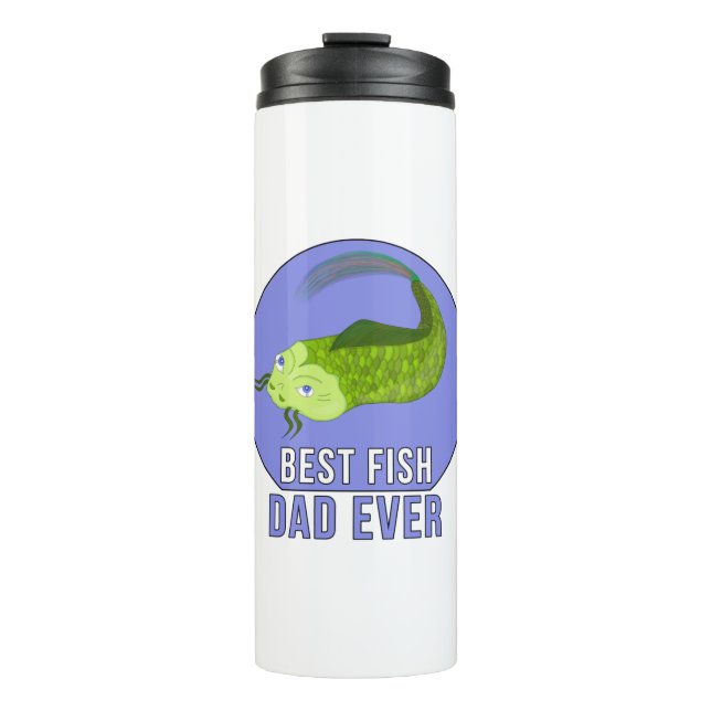 Best Fish Dad Ever Thermal Tumbler (Front)
