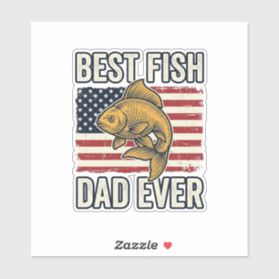 Best Fish Dad Ever Vintage Goldfish Shirt Design_1