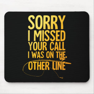 Best Fishing Art For Men Angler Fishermen Byss Fis Mouse Pad