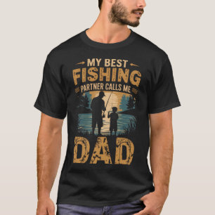 Best Fishing Dad - Father & Son Fishing Partner De T-Shirt