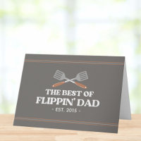 Best Flippin Dad Spatula Funny Retro Recipe