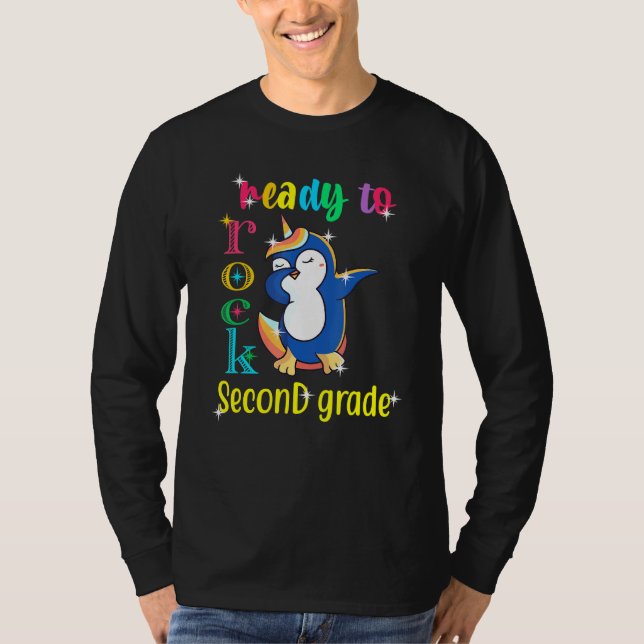 Best For 2nd Graders Second Grade Rocks 2 T-Shirt (Front)