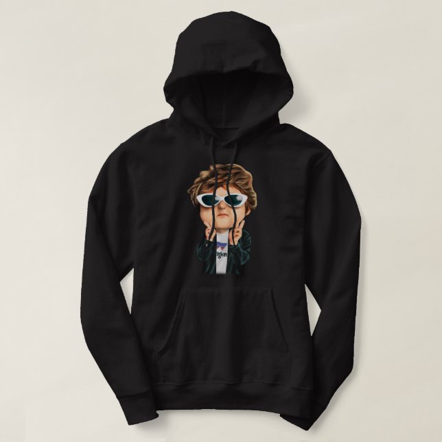 Best For Fan Someone  Singer The Musician Portrait Hoodie (Design Front)