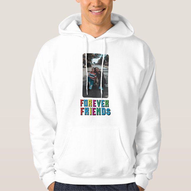 Best Forever Friends bff friendship beautiful Hoodie (Front)