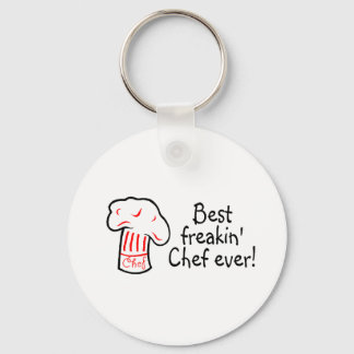 Best Freakin Chef Ever Key Ring