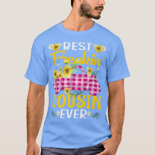 Best Freakin' Cousin Ever Sunflower Truck Premium  T-Shirt