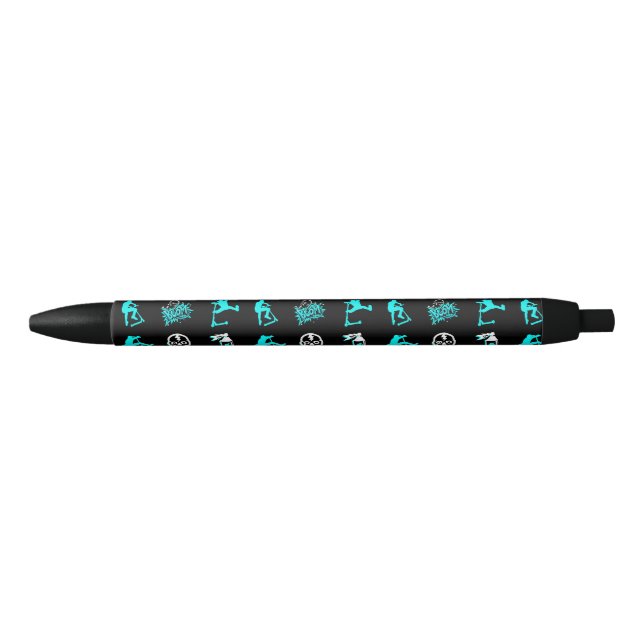 Best Freestyle Pro Scooters Black Ink Pen (Front)