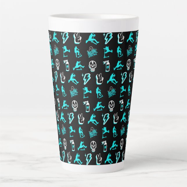 Best Freestyle Pro Scooters Latte Mug (Front)