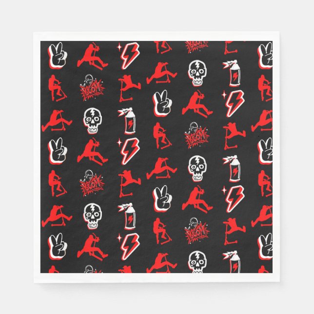 Best Freestyle Pro Scooters Napkin (Front)