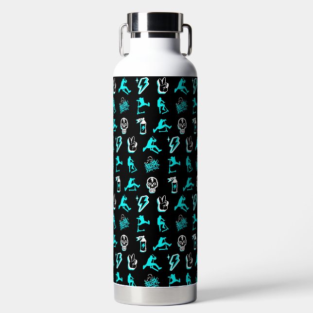 Best Freestyle Pro Scooters Water Bottle (Front)
