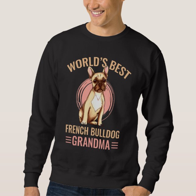 Best French Bulldog Grandma Sweatshirt (Front)