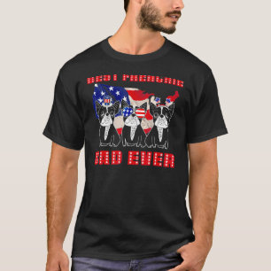 Best Frenchie Dad Design Men Father French Bulldog T-Shirt