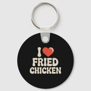 Best Fried Chicken Art For Men Women Kid Fried Chi Key Ring