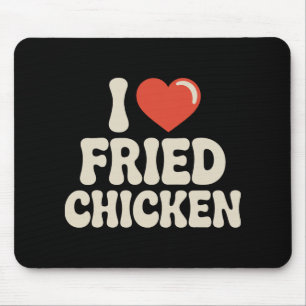 Best Fried Chicken Art For Men Women Kid Fried Chi Mouse Pad