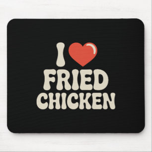 Best Fried Chicken Art For Men Women Kid Fried Chi Mouse Pad
