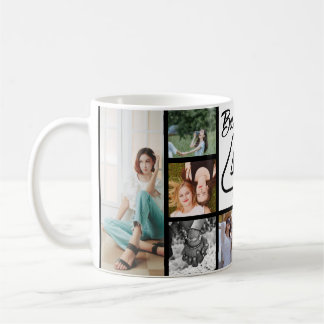 Best Friend 4-Ever Custom Photo Collage Mug