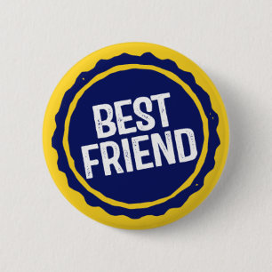 Best Friend. 6 Cm Round Badge
