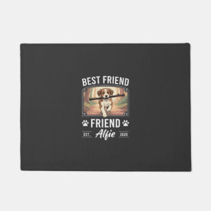 Best Friend Alfie Dog Lover Doormat