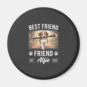 Best Friend Alfie Dog Lover Magnet
