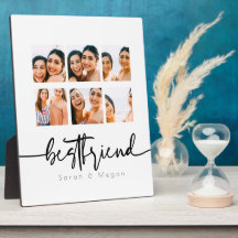 Best friend bestie 6 photo collage gift