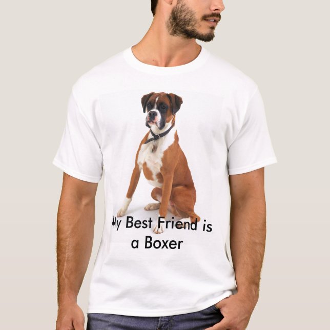 Best Friend Boxer T-Shirt (Front)