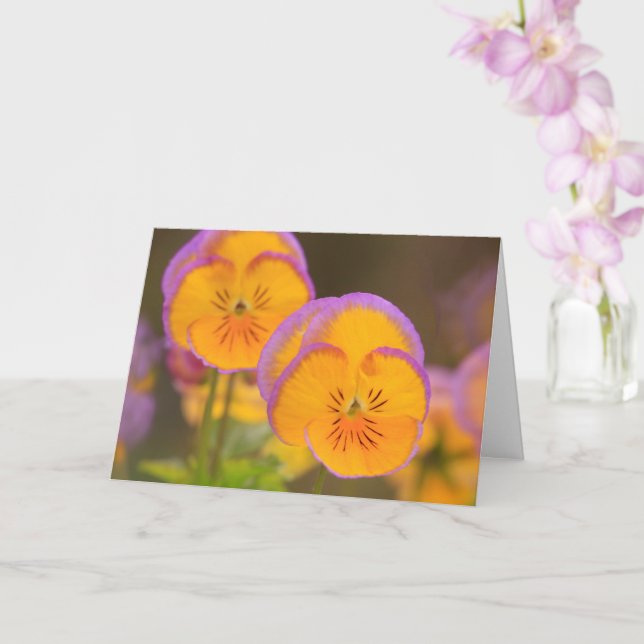 Best Friend Cancer Chemo Encouragement Card (Orchid)