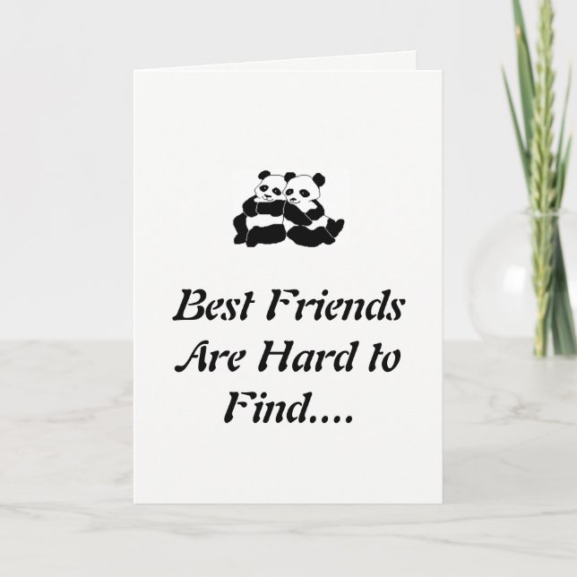 Best Friend Card (Front)