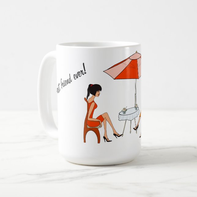 Best friend coffee mug (Front Left)