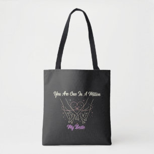 Best Friend Day Shirt: Celestial Hand Pinky Tote Bag