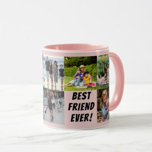 Best friend EVER & best moments review pink blush Mug