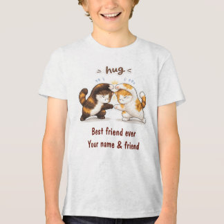Best Friend Ever Cat Fusion – T-Shirt Tri-Blend Shirt