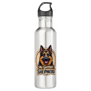Best Friend Ever My German Shepherd Vintage Dog Lo 710 Ml Water Bottle