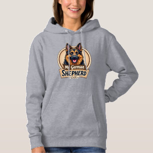 Best Friend Ever My German Shepherd Vintage Dog Lo Hoodie