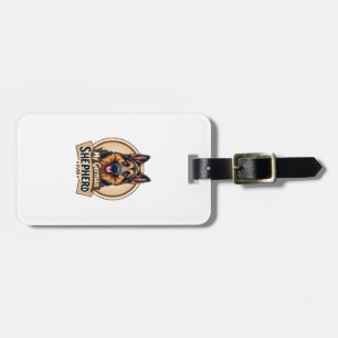 Best Friend Ever My German Shepherd Vintage Dog Lo Luggage Tag
