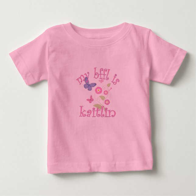 best friend for life kaitlin baby T-Shirt (Front)