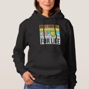 Best Friend For Life Parakeet Budgie Bird Budgerig Hoodie