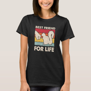 Best Friend For Life Retro Vintage Squirrel Fist T-Shirt